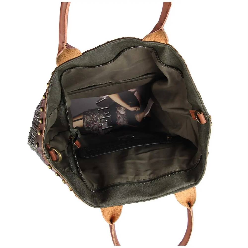 OBC Ital-design XXL DAMEN TASCHE HENKELTASCHE DIN-A4 Aktentasche Schultertasche Beuteltasche Handtasche Shopper Weekender