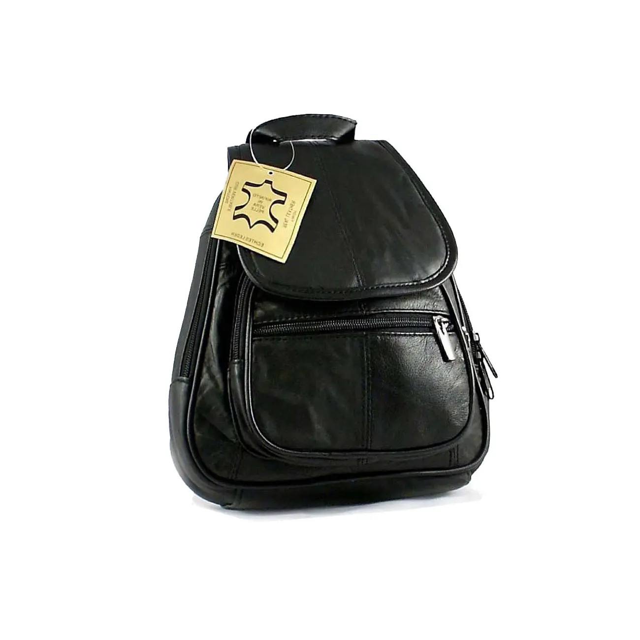 OBC Kleiner DAMEN RUCKSACK Cityrucksack Echtes Leder Mini Tasche Schultertasche Lederrucksack Damentasche Stadtrucksack Ledertasche CrossBag BodyBag CrossOver Lamm Nappaleder