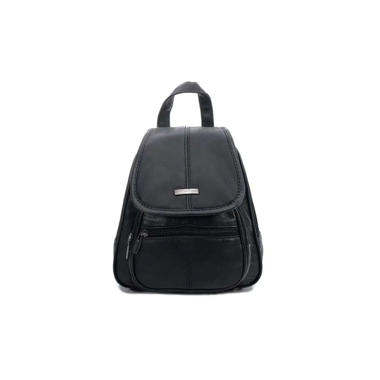 OBC kleiner DAMEN RUCKSACK Cityrucksack echtes Leder Mini Tasche Schultertasche Lederrucksack Damentasche Stadtrucksack Ledertasche CrossBag BodyBag CrossOver Lamm Nappaleder