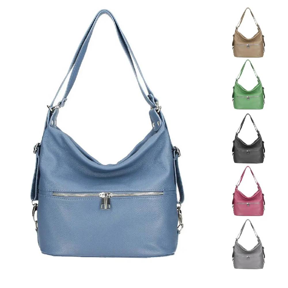 OBC Made in Italy DAMEN echt LEDER 2in1 Handtasche Rucksack Schultertasche CityRucksack Stadtrucksack BackPack Lederrucksack Daypack Ledertasche OBC Made in Italy DAMEN echt LEDER 2in1 Handtasche Rucksack Schultertasche CityRucksack Stadtrucksack BackPack Lederrucksack Daypack Ledertasche