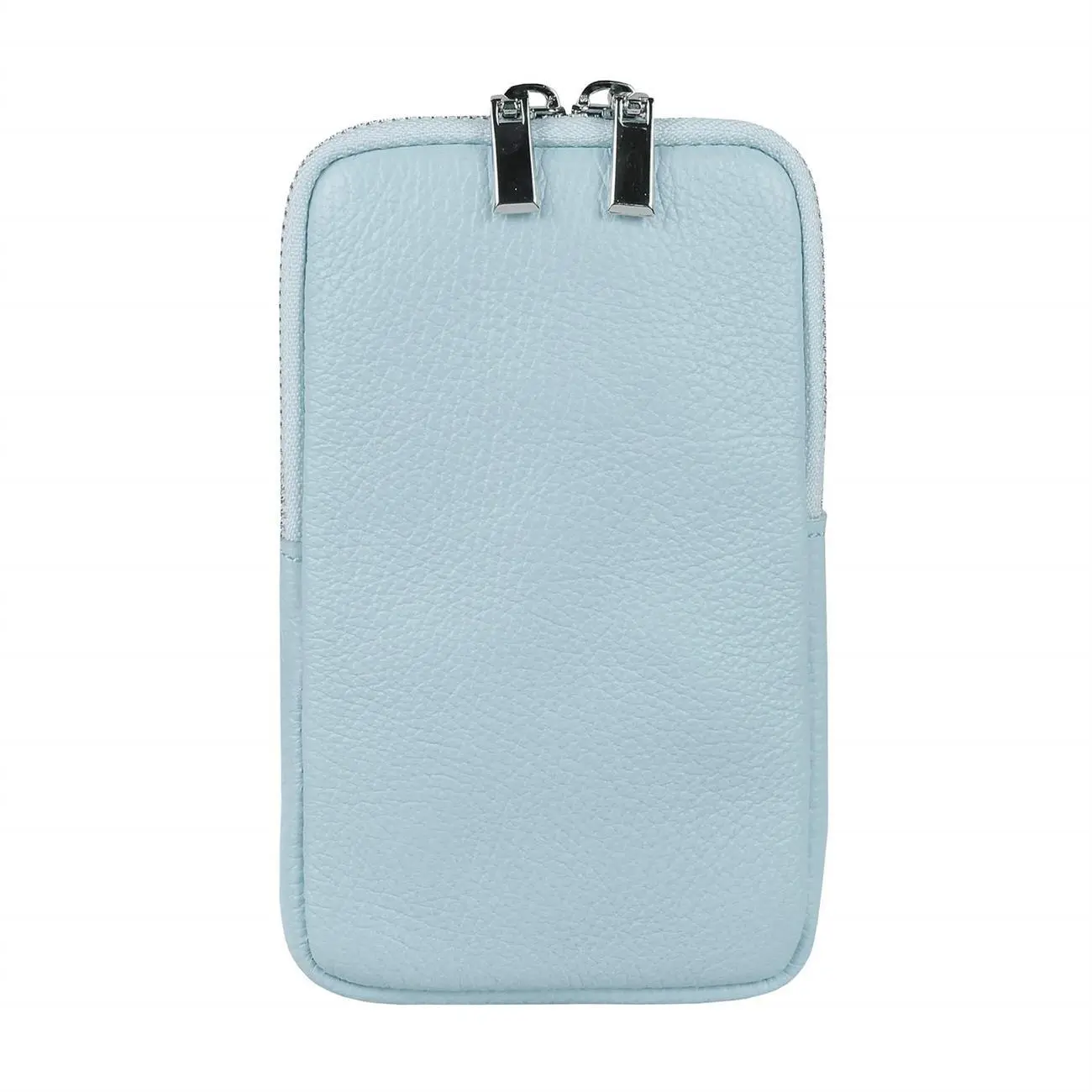 OBC Made In Italy Damen Leder Smartphone Tasche Umhängetasche Schultertasche Handytasche Minibag Geldtasche Ledertasche Crossbody Abendtasche