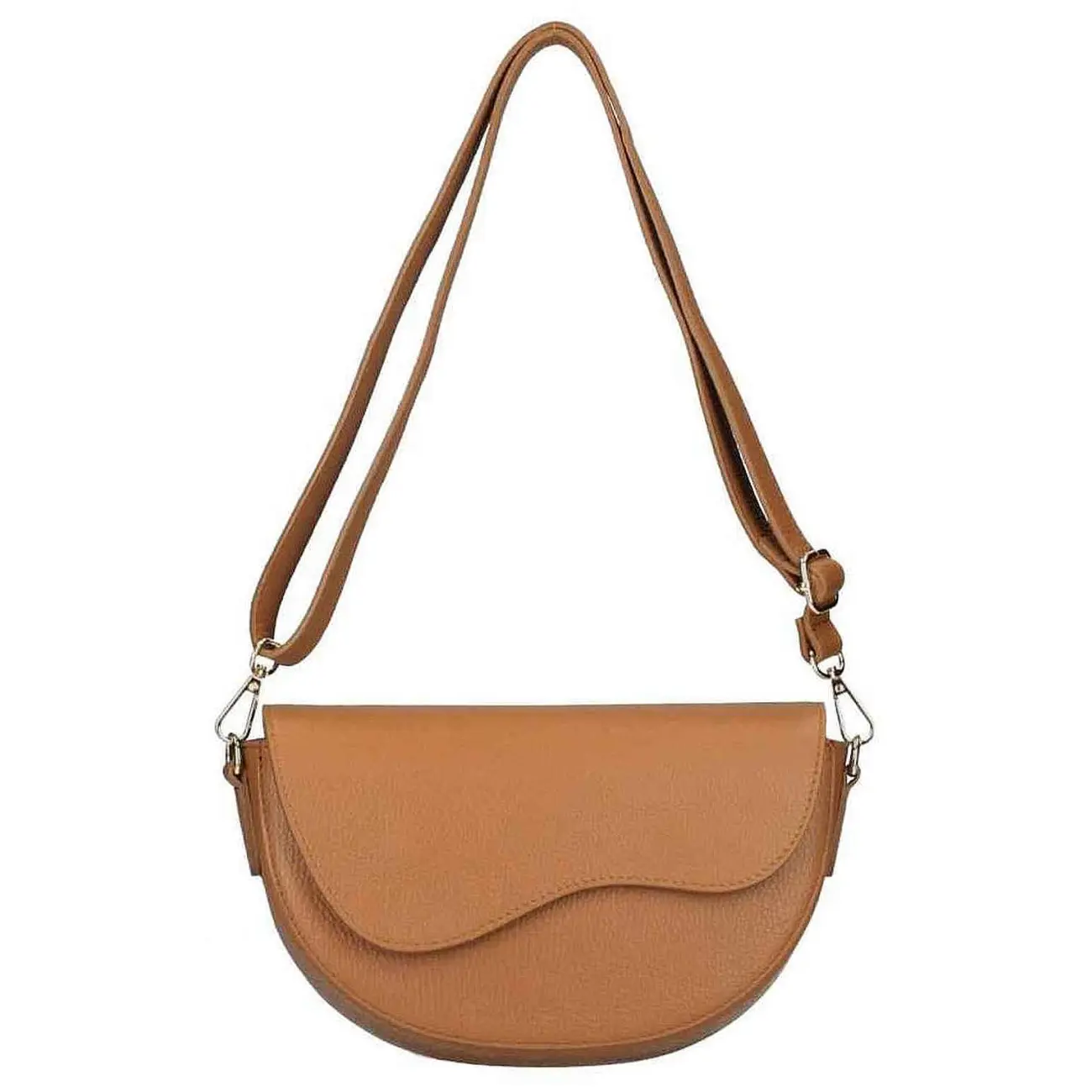 OBC MADE IN ITALY DAMEN LEDER TASCHE Saddle Bag Satteltasche Schultertasche Ledertasche Umhängetasche Brusttasche Cross Over Body