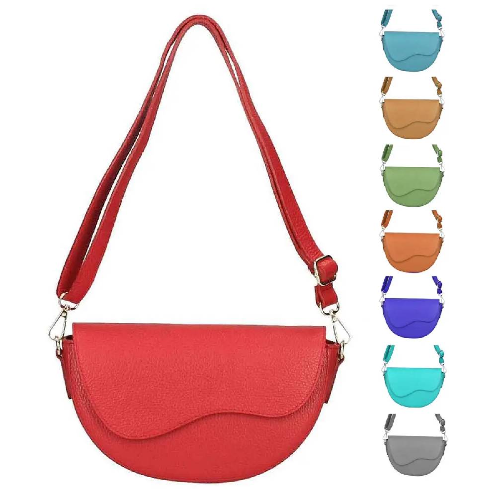 OBC MADE IN ITALY DAMEN LEDER TASCHE Saddle Bag Satteltasche Schultertasche Ledertasche Umhängetasche Brusttasche Cross Over Body OBC MADE IN ITALY DAMEN LEDER TASCHE Saddle Bag Satteltasche Schultertasche Ledertasche Umhängetasche Brusttasche Cross Over Body