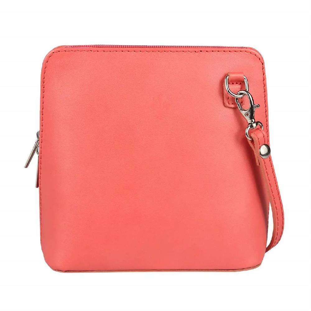 OBC Made In Italy Damen Leder Tasche Schultertasche Umhängetasche Strauß CrossbodyTheatertasche Cross-Over Abendtasche