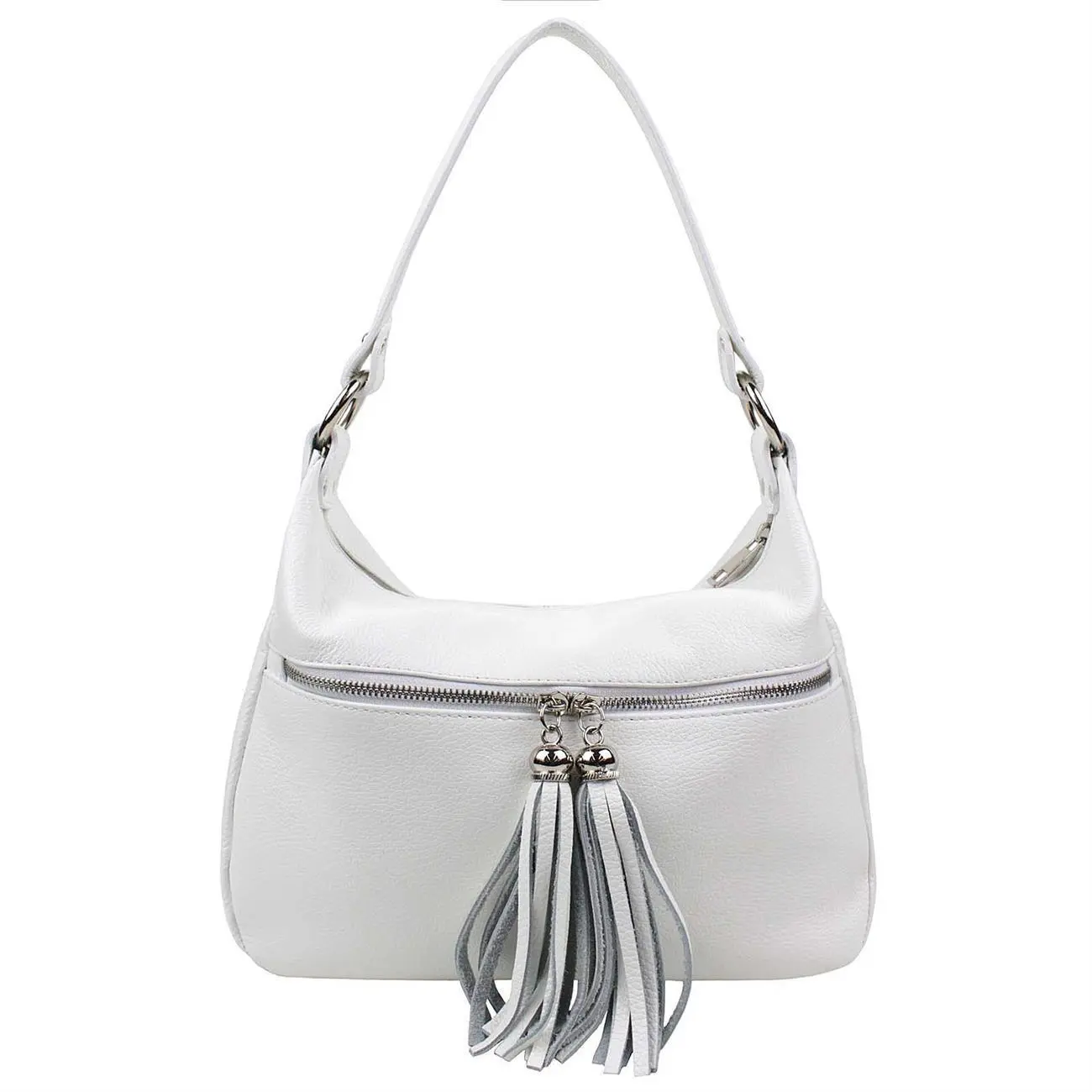 OBC Made In Italy DAMEN LEDER TASCHE Shopper Schultertasche Handtasche Umhängetasche Hobo Bag Umhängetasche Ledertasche Cross-Over