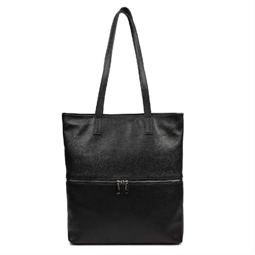 OBC Made In Italy DAMEN LEDER TASCHE SHOPPER Schultertasche Tote Bag Umhängetasche Handtasche DIN-A4