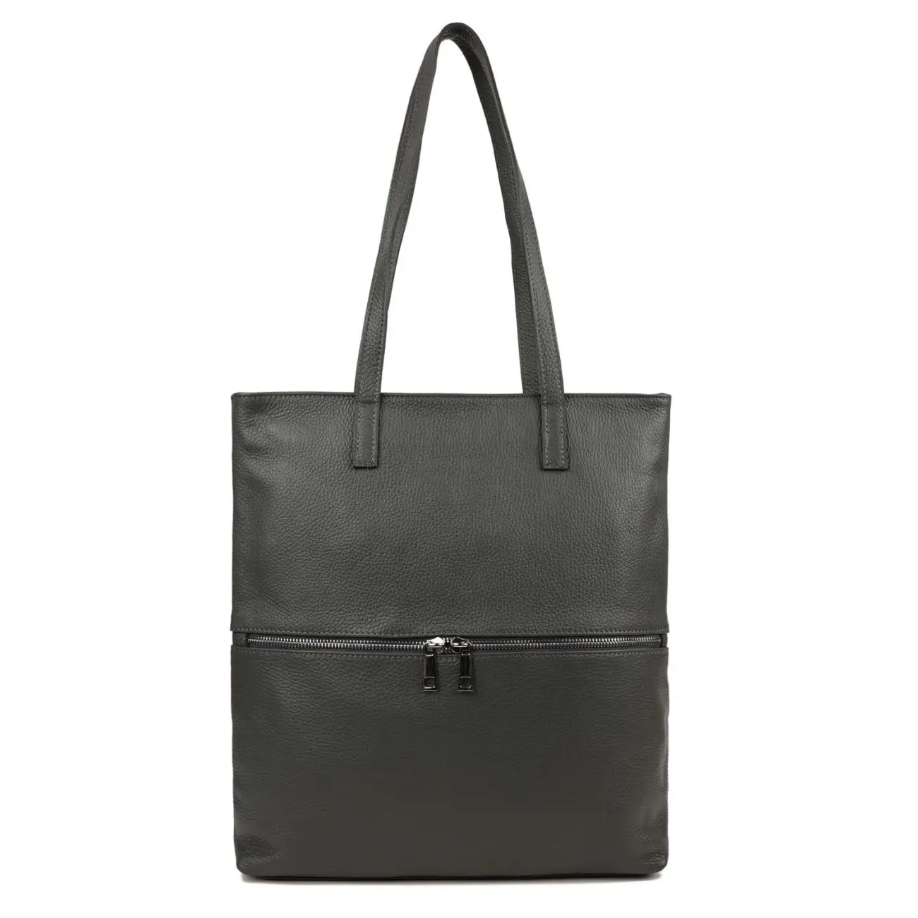 OBC Made In Italy DAMEN LEDER TASCHE SHOPPER Schultertasche Tote Bag Umhängetasche Handtasche DIN-A4