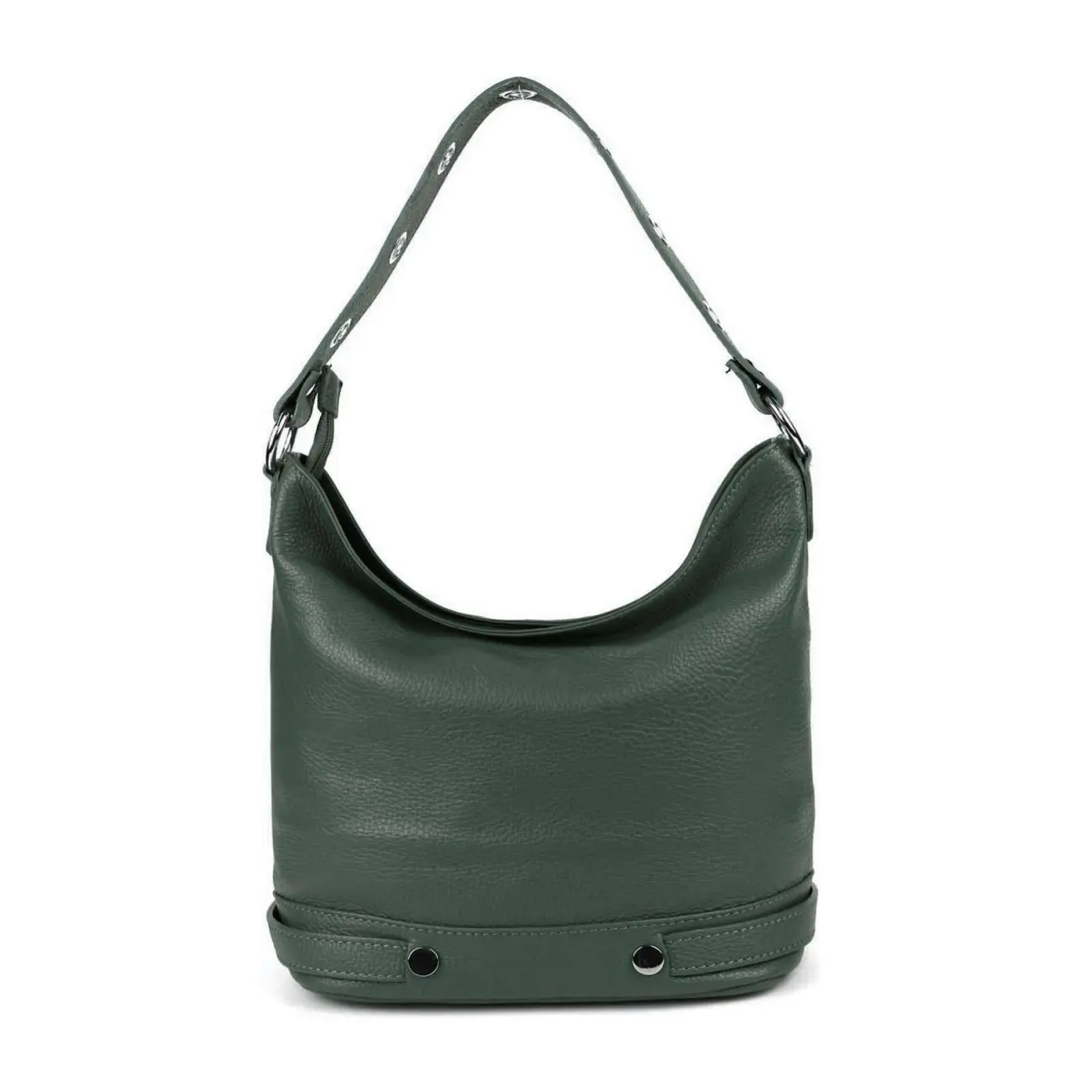 OBC Made In Italy DAMEN LEDER TASCHE SHOPPER Schultertasche City HOBO Bag Cross-Over