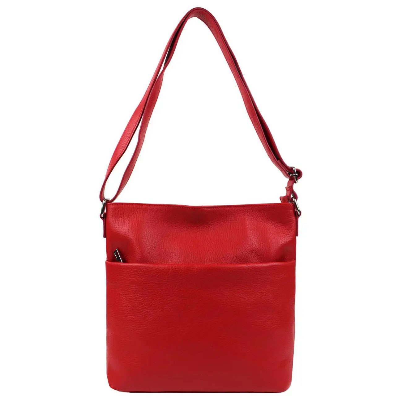 OBC Made In Italy DAMEN LEDER TASCHE Umhängetasche Crossbody Schultertasche City Bag CrossOver Ledertasche Damentasche CrossBag