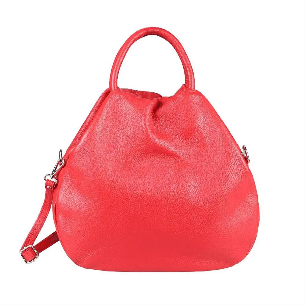 OBC Made In Italy Damen Ledertasche Hobo Bag Shopper Handtasche Umhängetasche Schultertasche Beuteltasche IT11