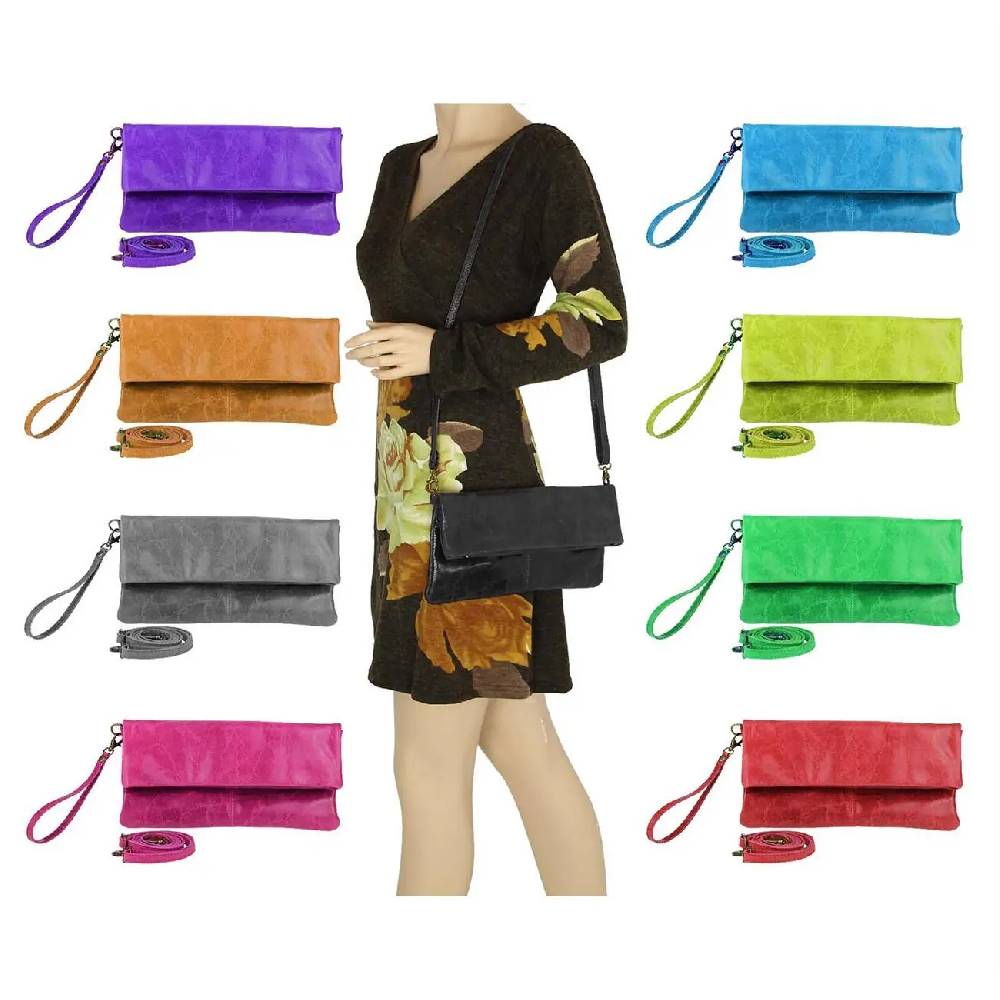OBC Made in Italy Leder Damen Schultertasche Rindleder Vera Pelle Borsetta Tasche Clutch Schmucktasche Umhängetasche OBC Made in Italy Leder Damen Schultertasche Rindleder Vera Pelle Borsetta Tasche Clutch Schmucktasche Umhängetasche