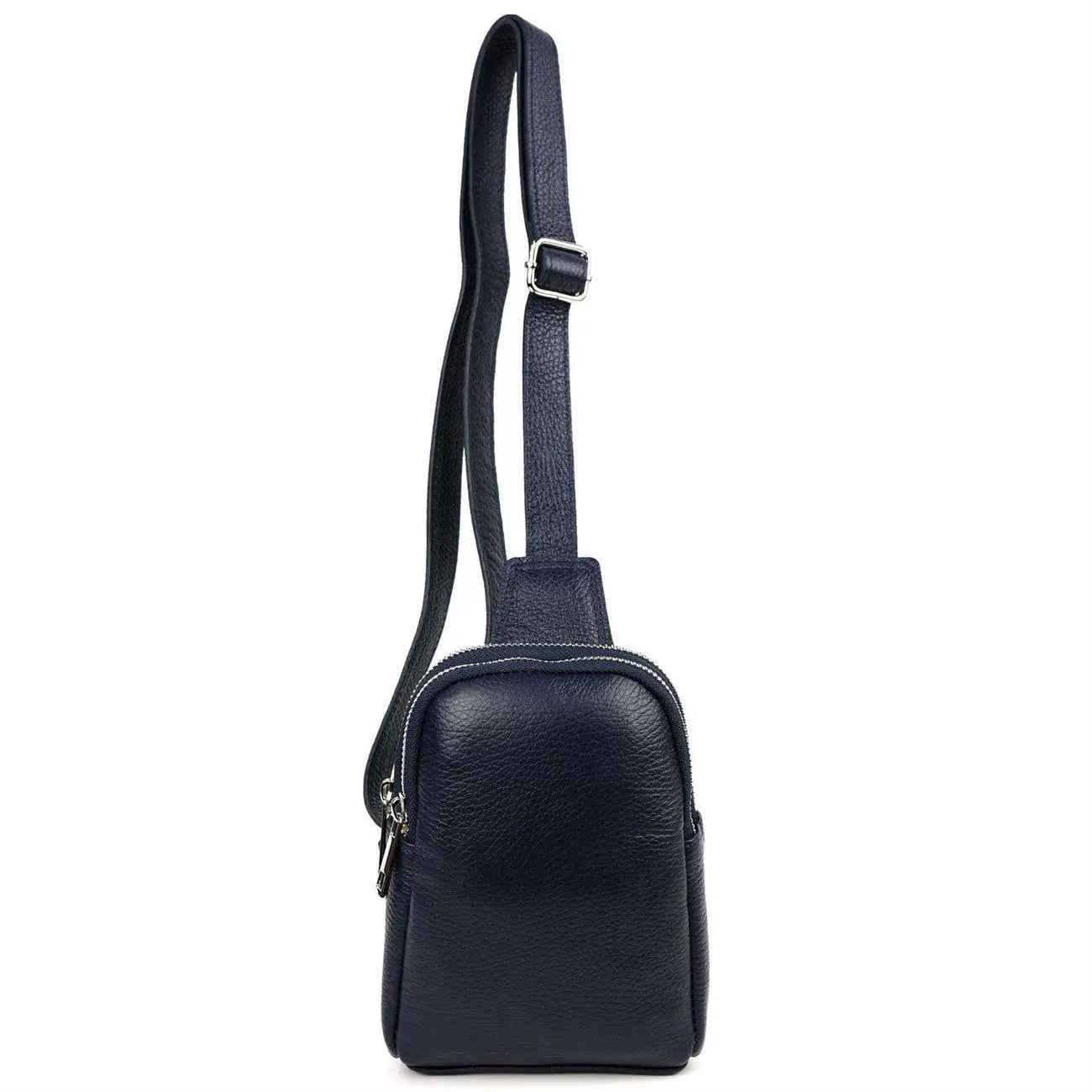 OBC MADE IN ITALY LEDER TASCHE Crossbody Bodybag Sling Rucksack Crossover Schultertasche Brusttasche Umhängetasche Bag Damen Herren Unisex