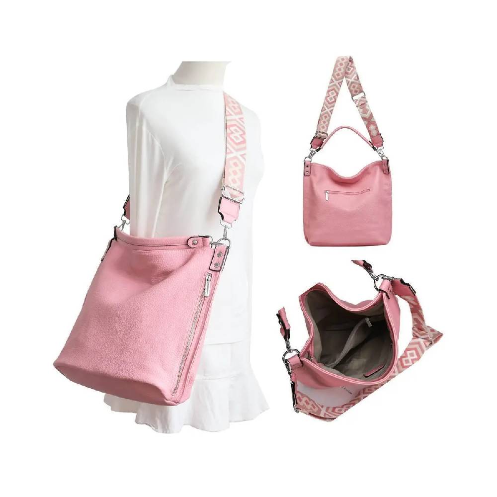 OBC XXL Damen Tasche Mit 2 Gürtel Shopper Schultertasche Umhängetasche Hobo Bag Reisetasche Handtasche Für Schule Freizeit Beuteltasche Urlaub Weekender Leder Optik