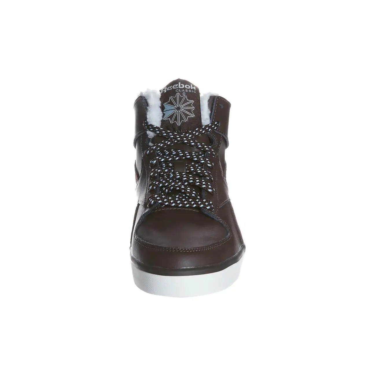 Reebok HAZELBORO M Braun Classic High-Top Leder Damen High Sneaker Winter Schuhe Warm Gefüttert