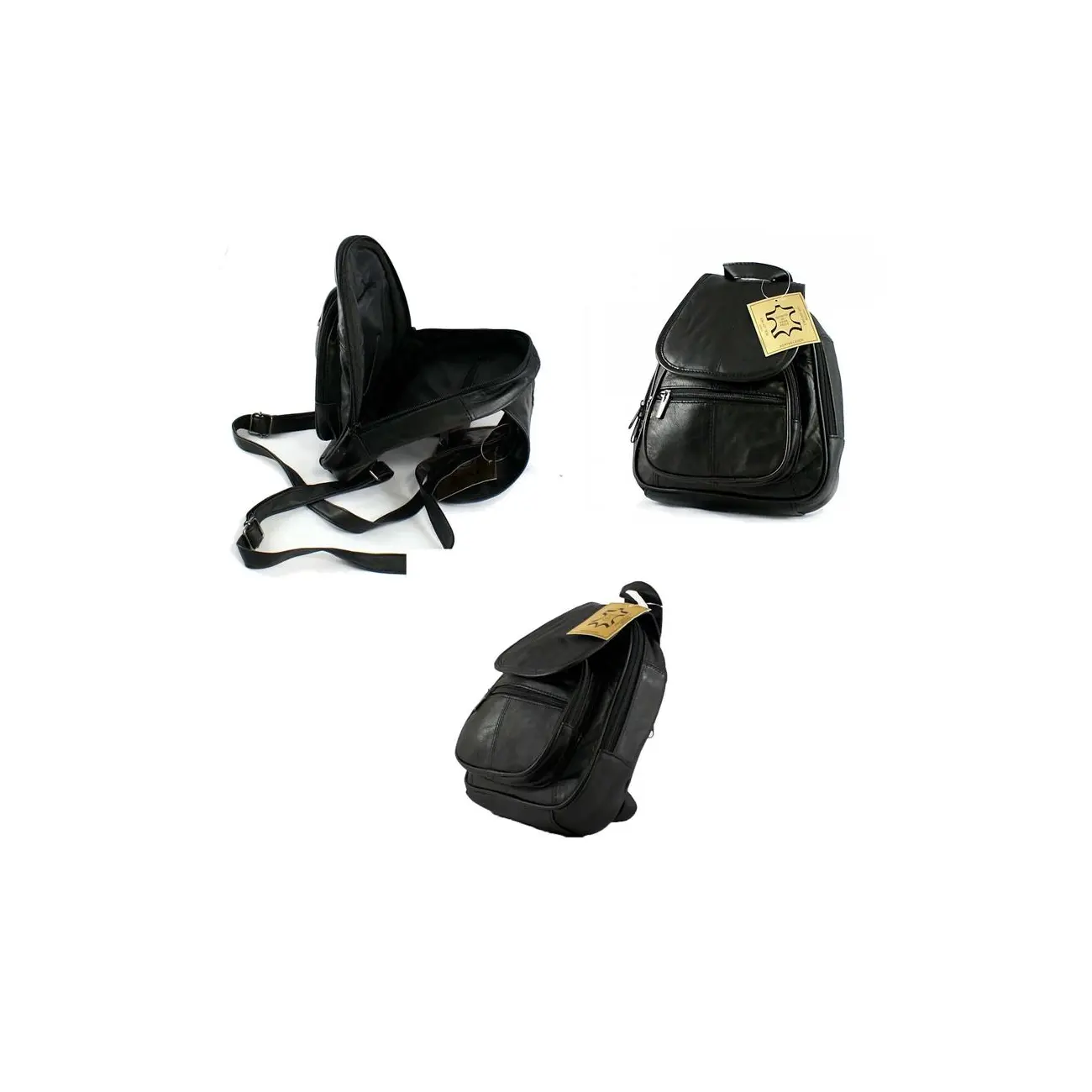 Unisex Cityrucksack Leder Mini RuCkSaCk Tasche Schultertasche Lederrucksack Damenrucksack Handtasche