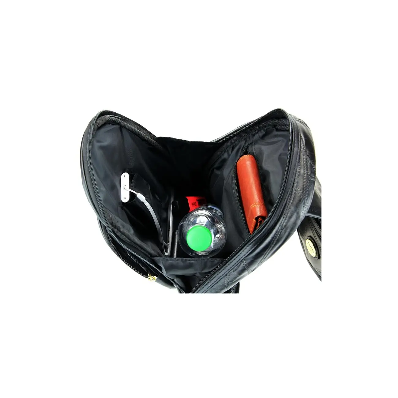 Unisex Cityrucksack Leder Mini RuCkSaCk Tasche Schultertasche Lederrucksack Damenrucksack Handtasche