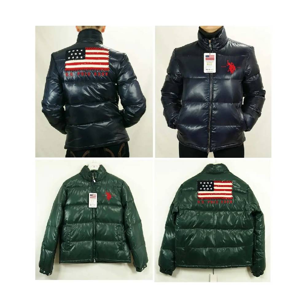 US Polo ASSN USA Flagge WinterJacke Jacke Daunenjacke Jacke Steppjacke US Polo ASSN USA Flagge WinterJacke Jacke Daunenjacke Jacke Steppjacke