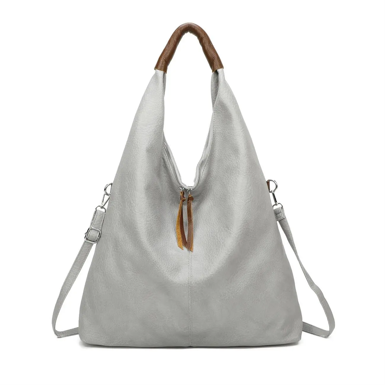 XXL Damen Tasche Shopper Schultertasche Handtasche Umhängetasche Freizeittasche Leder Optik Beuteltasche