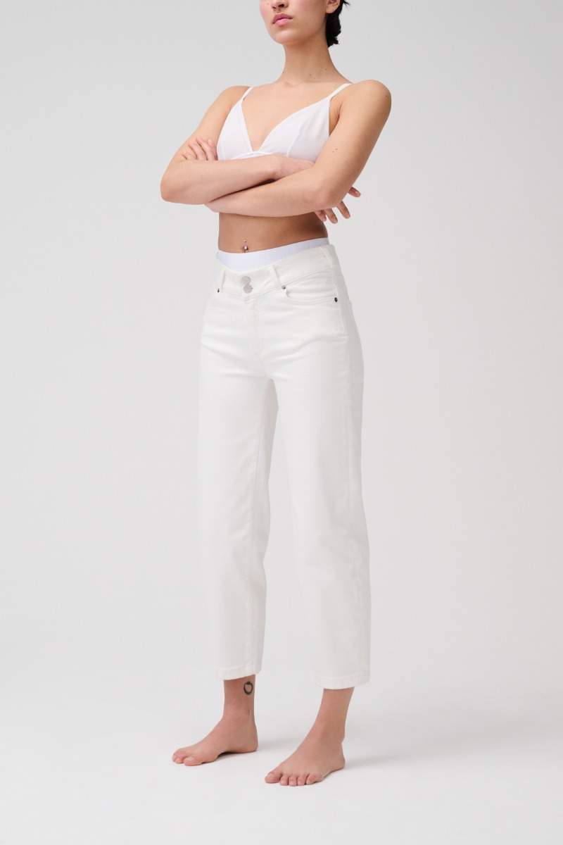 Item M6 Cropped High Rise Denim
