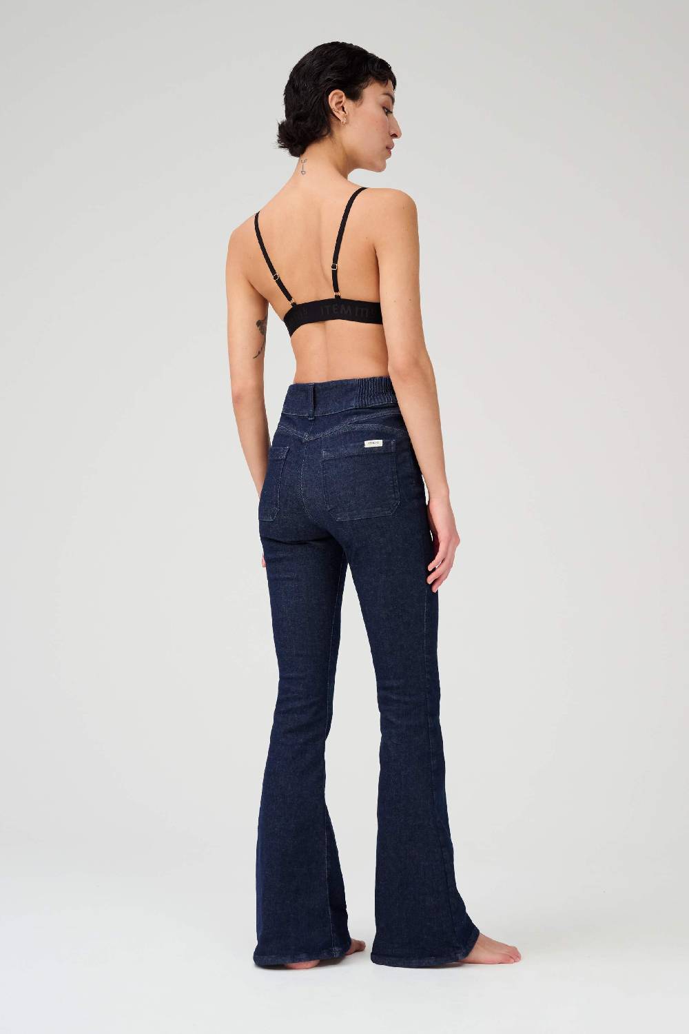 Item M6 Flared High Rise Denim