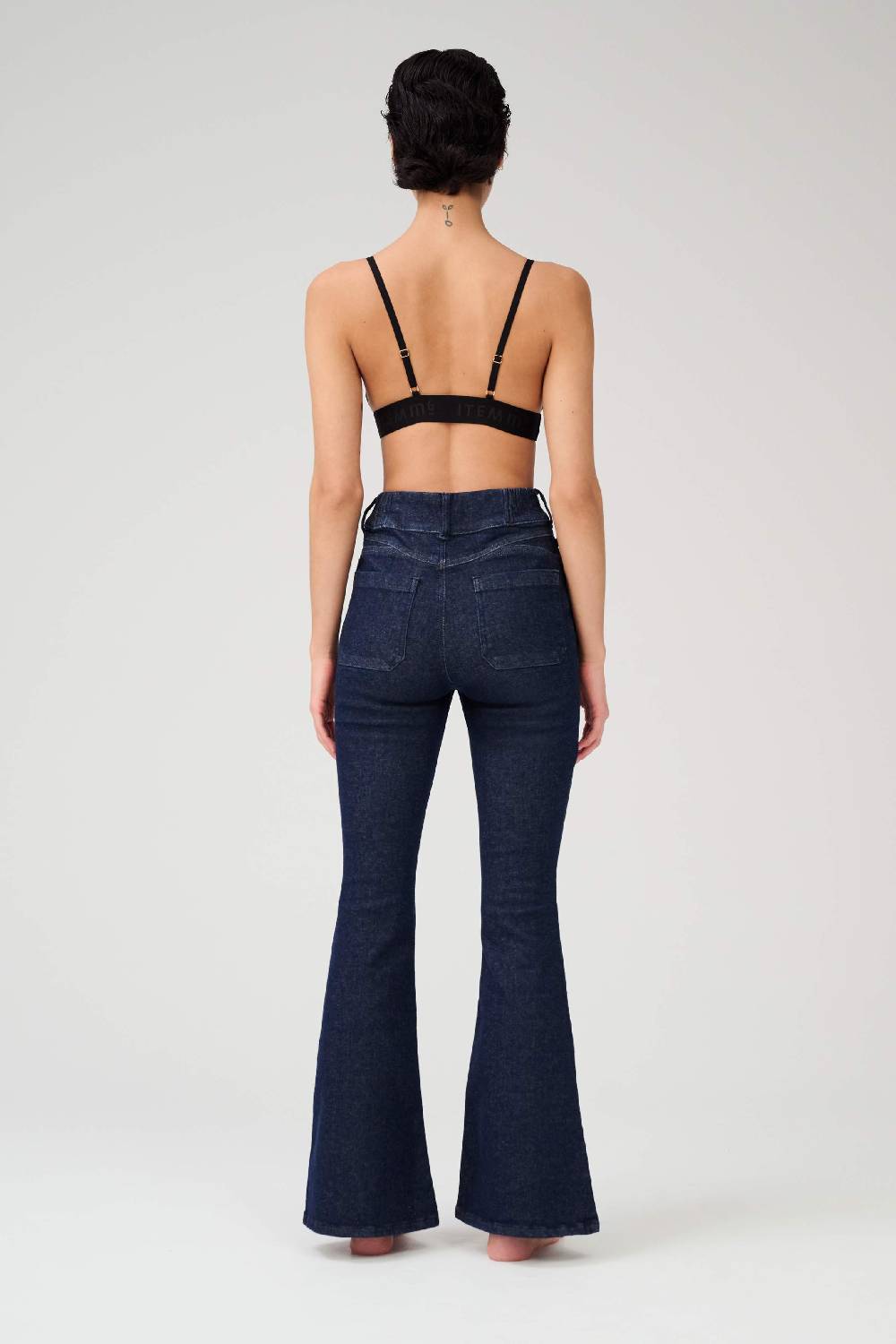 Item M6 Flared High Rise Denim