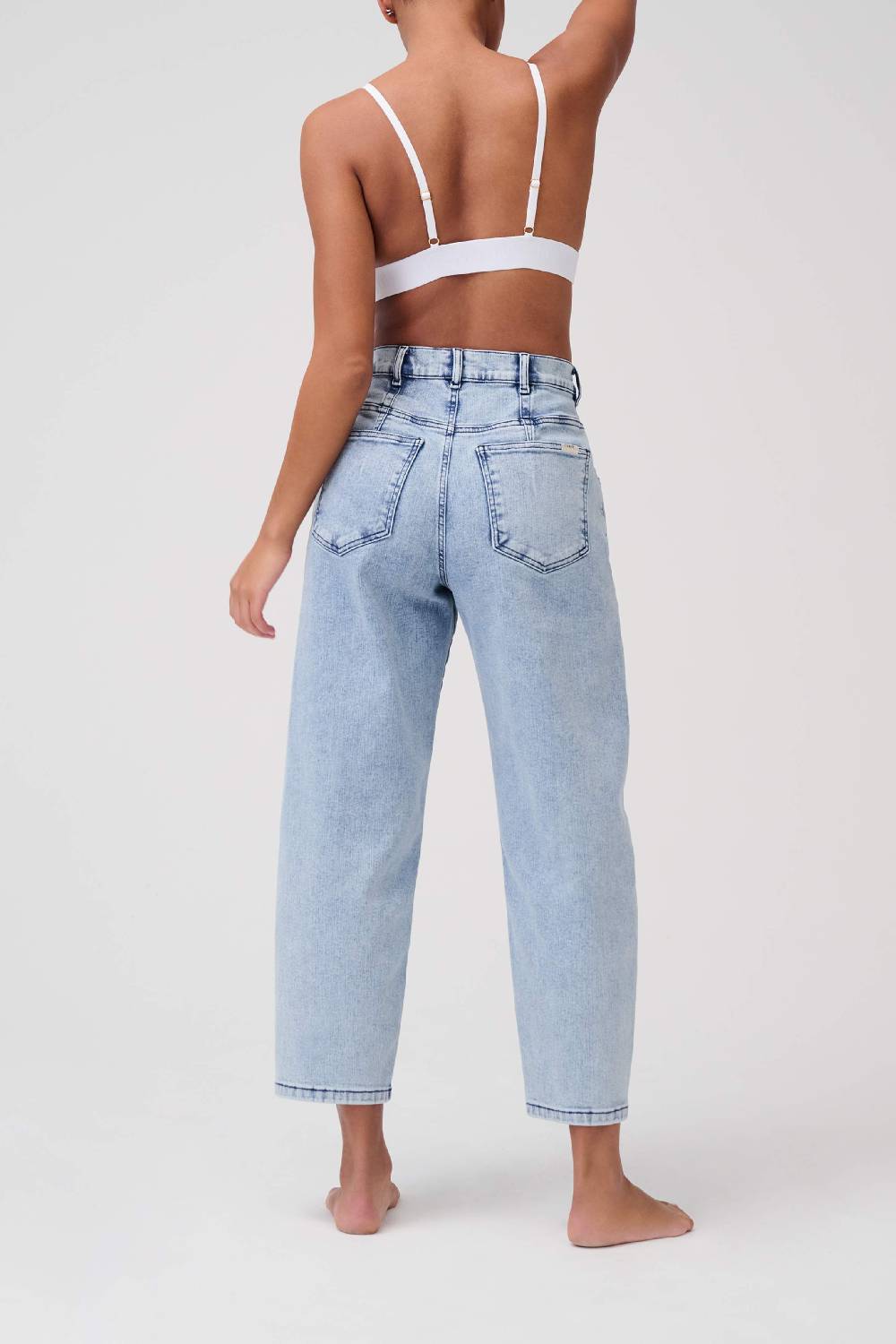 Item M6 Relaxed Denim High Rise Pants