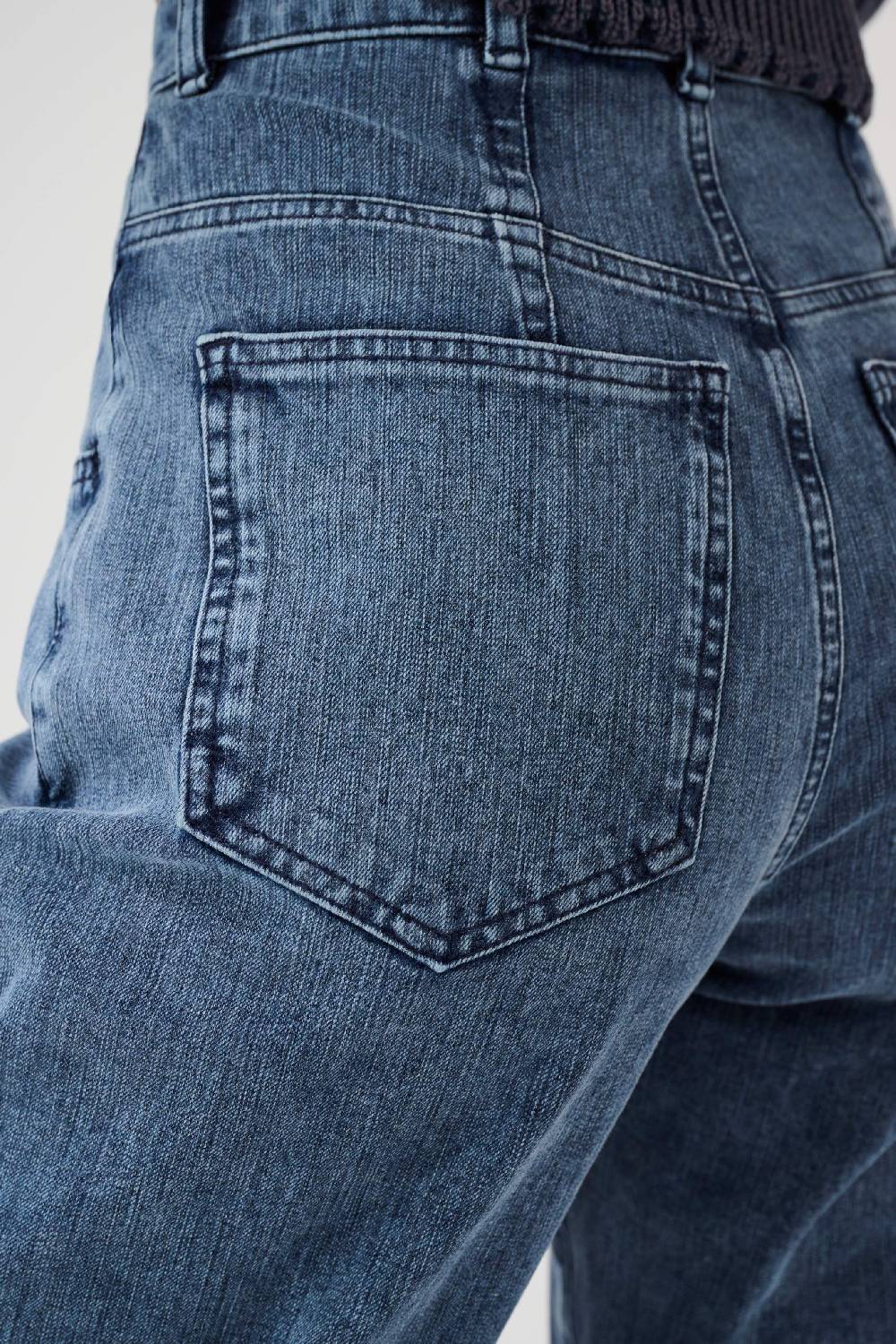 Item M6 Relaxed Denim High Rise Pants