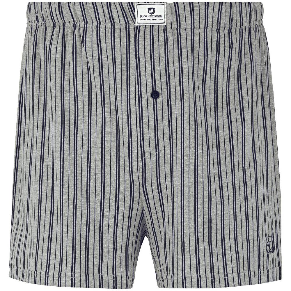 Jan Vanderstorm 2er Pack Boxershorts THURE Blau Grau