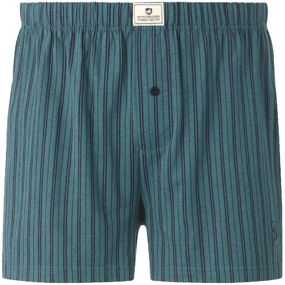 Jan Vanderstorm 2er Pack Boxershorts THURE Blau Petrol