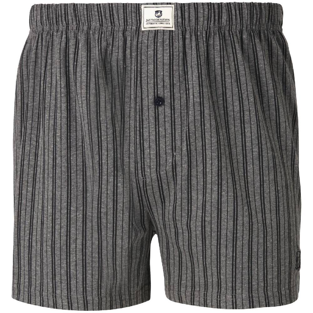 Jan Vanderstorm 2er Pack Boxershorts THURE Rot Grau