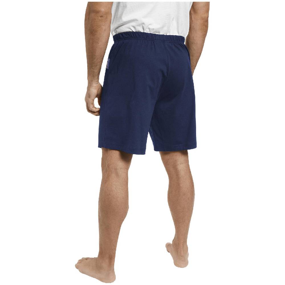 Jan Vanderstorm 2er Pack Kurze Schlafhose TIEMU Dunkelblau