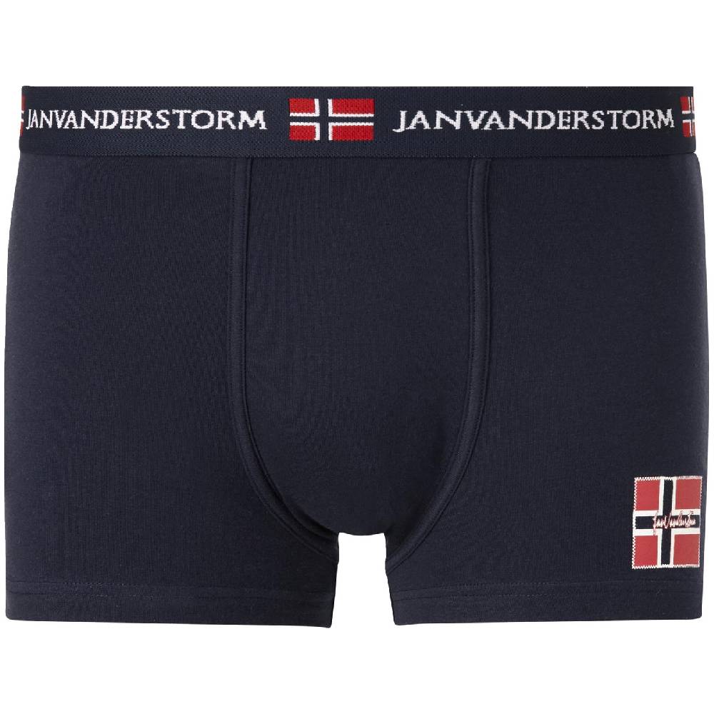 Jan Vanderstorm 2er Pack Retropant TEM Dunkelblau Grau