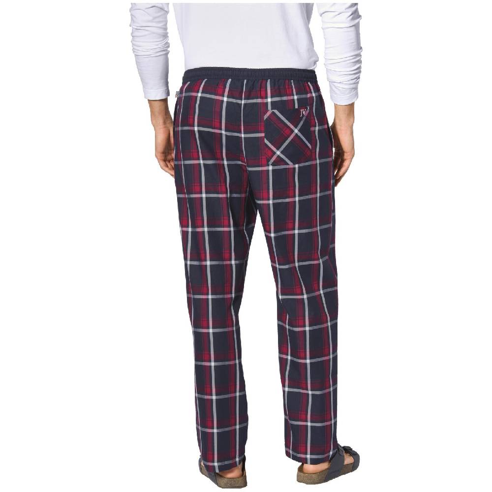 Jan Vanderstorm 2er Pack Schlafhose RAWALD Blau Kariert