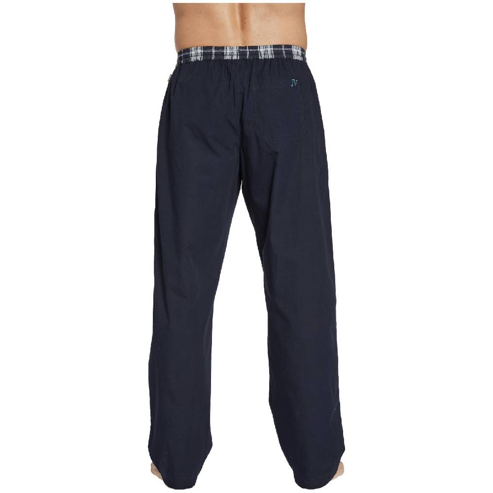 Jan Vanderstorm 2er Pack Schlafhose RAWALD Dunkelblau Kariert