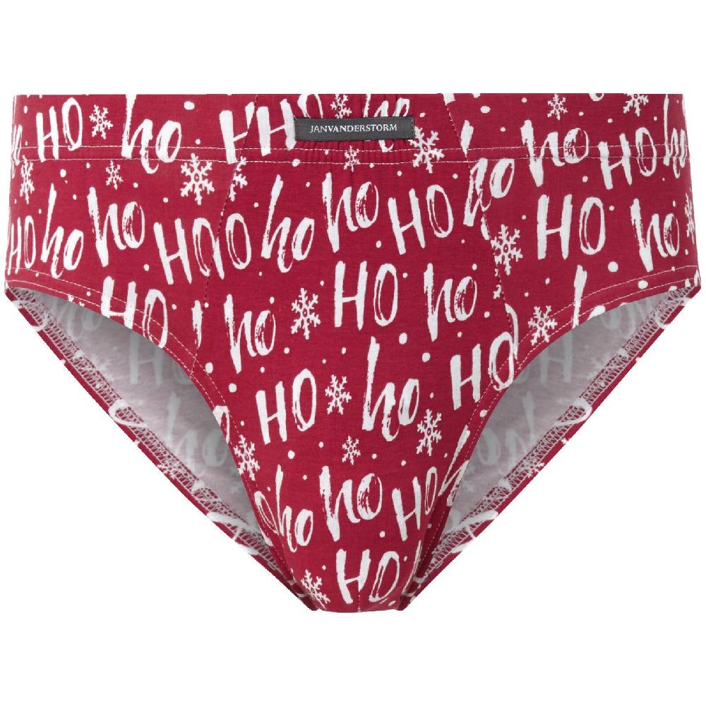 Jan Vanderstorm 3er Pack Slip JAAN Schwarz Grau Rot