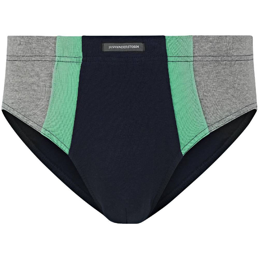 Jan Vanderstorm 4er Pack Sportslip FINNBARR Dunkelblau