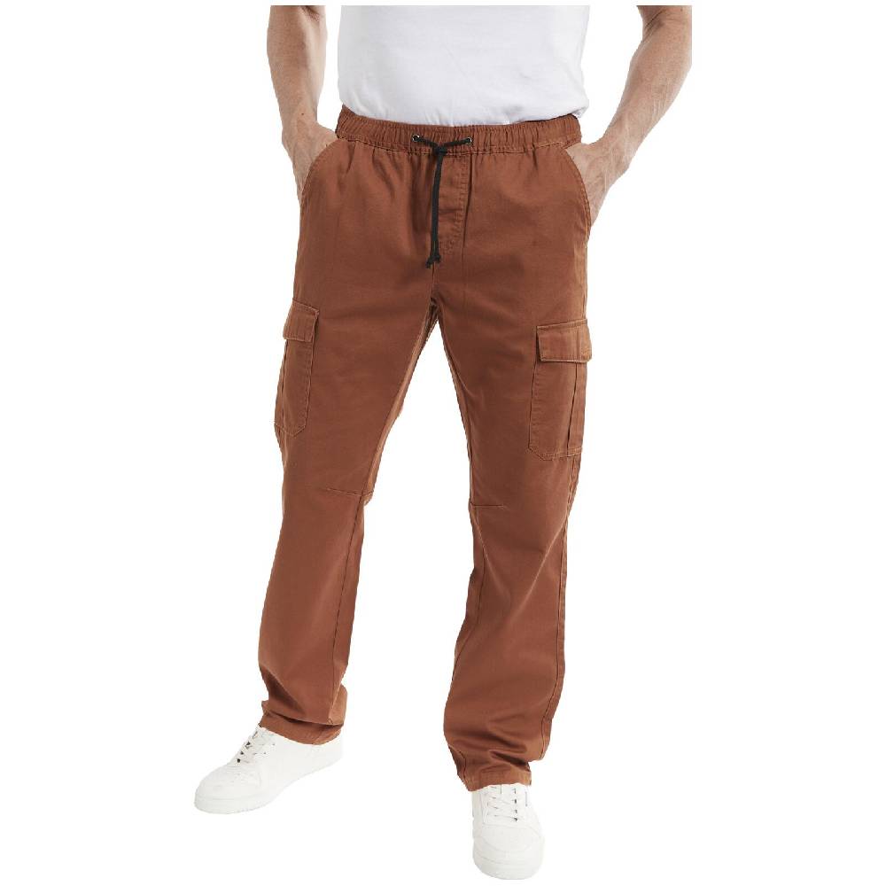 Jan Vanderstorm Doppelpack Cargohose EROLL Blau Cognac