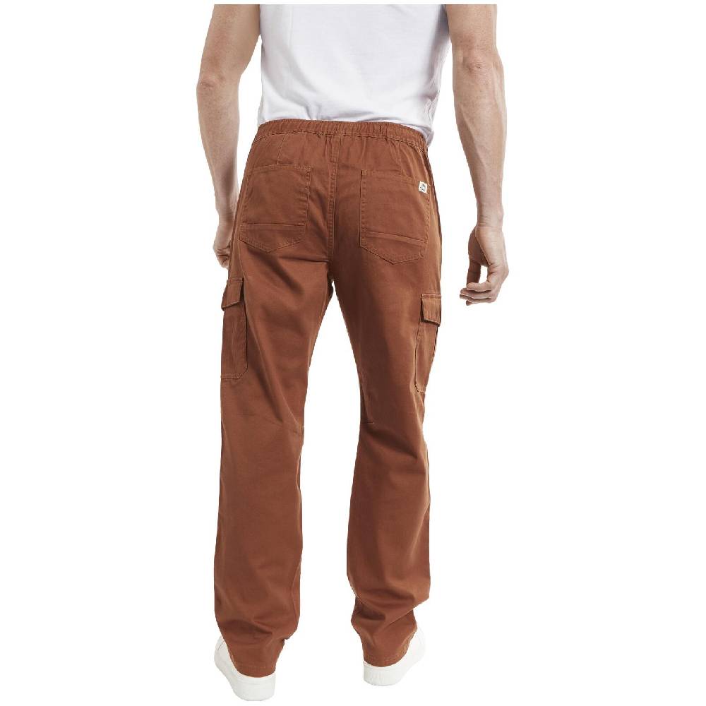 Jan Vanderstorm Doppelpack Cargohose EROLL Blau Cognac