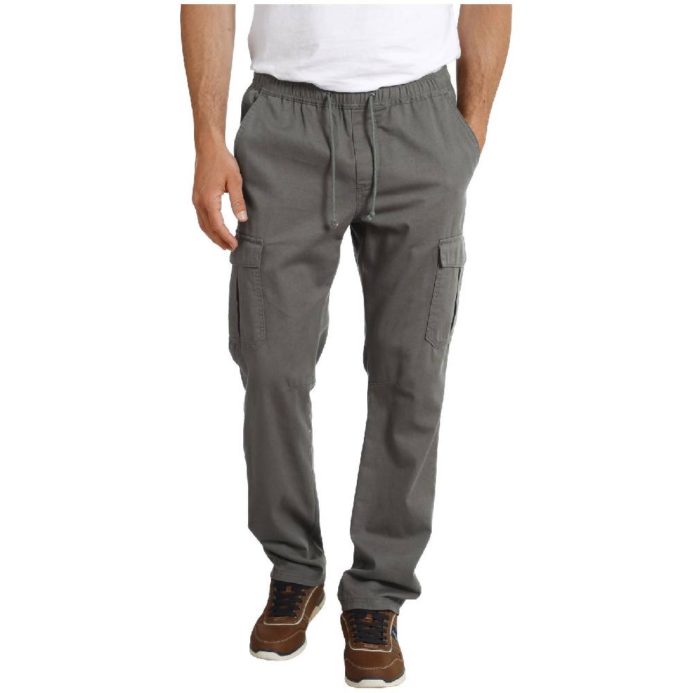 Jan Vanderstorm Doppelpack Cargohose EROLL Oliv Schwarz