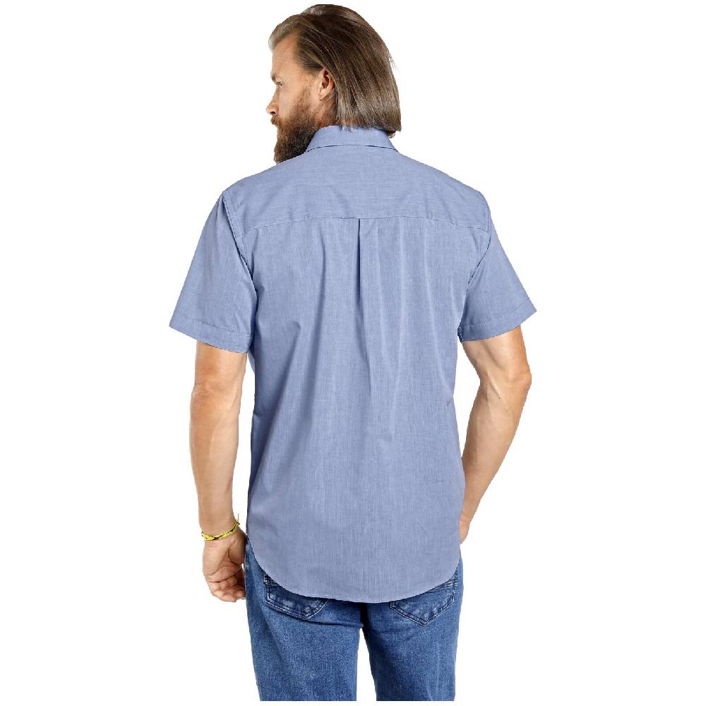 Jan Vanderstorm Doppelpack Hemd EVIN Weiß Hellblau