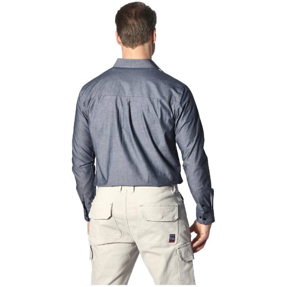 Jan Vanderstorm Doppelpack Hemd ULFE Dunkelblau Weiß