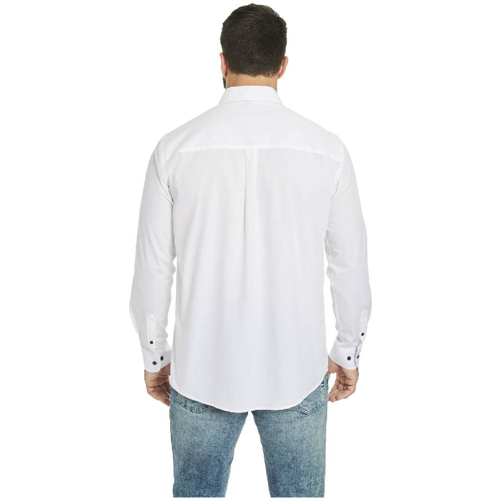 Jan Vanderstorm Doppelpack Hemd ULFE Hellblau Weiß