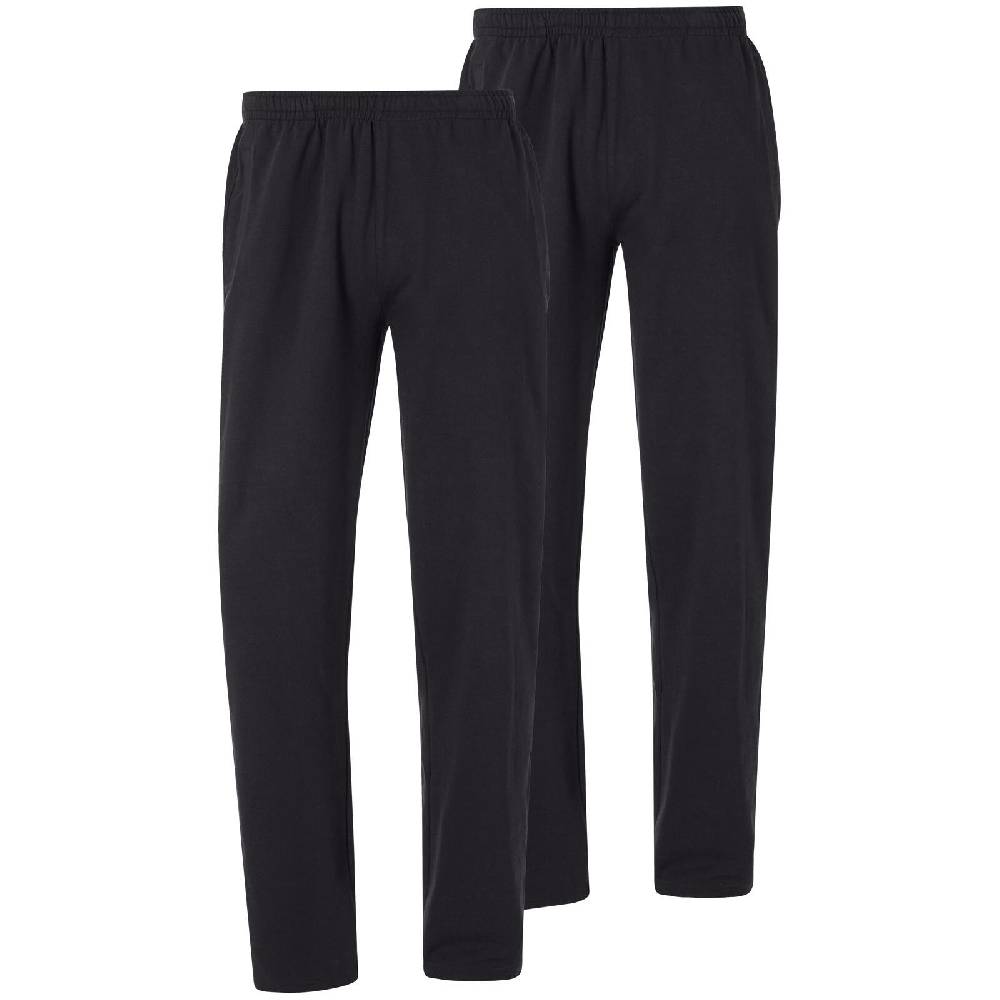 Jan Vanderstorm Doppelpack Jogginghose NARVE schwarz