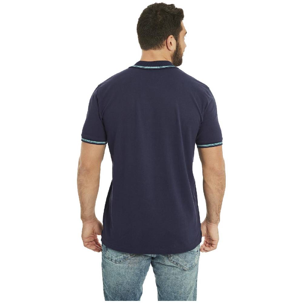Jan Vanderstorm Doppelpack Poloshirt BERAU Hellblau Dunkelblau