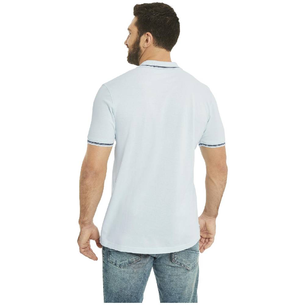 Jan Vanderstorm Doppelpack Poloshirt BERAU Hellblau Dunkelblau