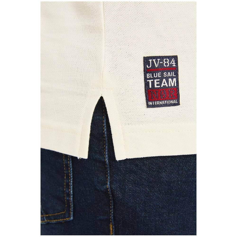 Jan Vanderstorm Doppelpack Poloshirt ELJAR Wollweiß Oliv