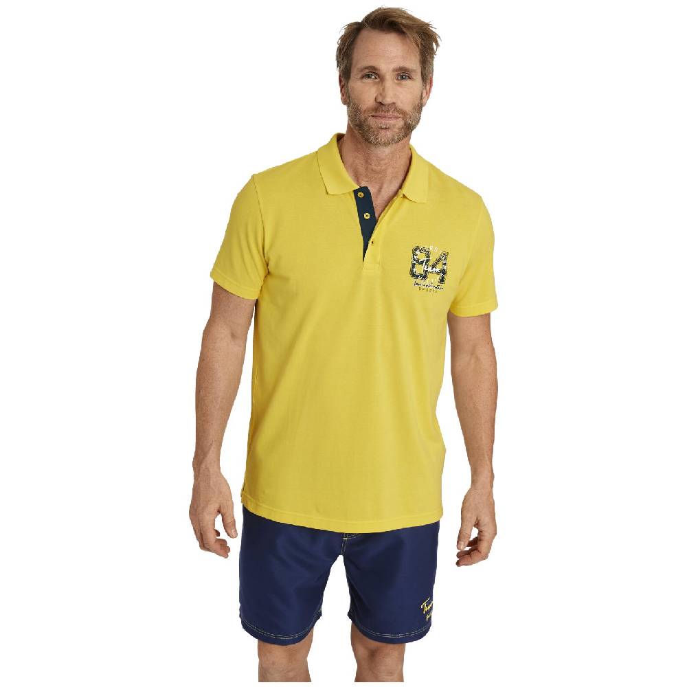 Jan Vanderstorm Doppelpack Poloshirt GLENN Gelb Dunkelblau