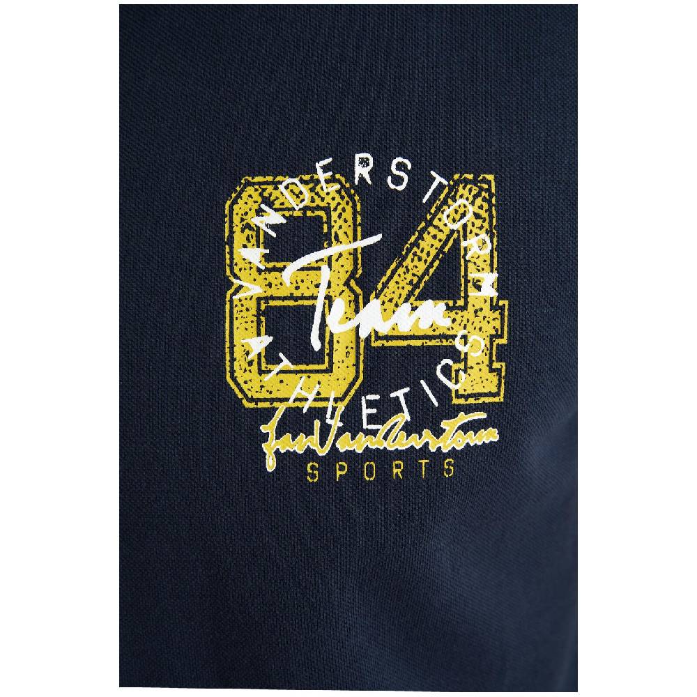 Jan Vanderstorm Doppelpack Poloshirt GLENN Gelb Dunkelblau