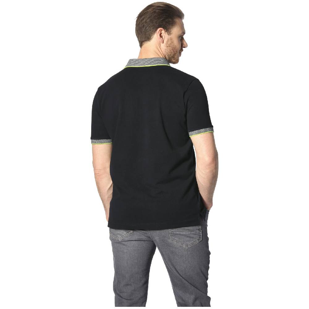 Jan Vanderstorm Doppelpack Poloshirt HARALDFRED Silbergrau Schwarz