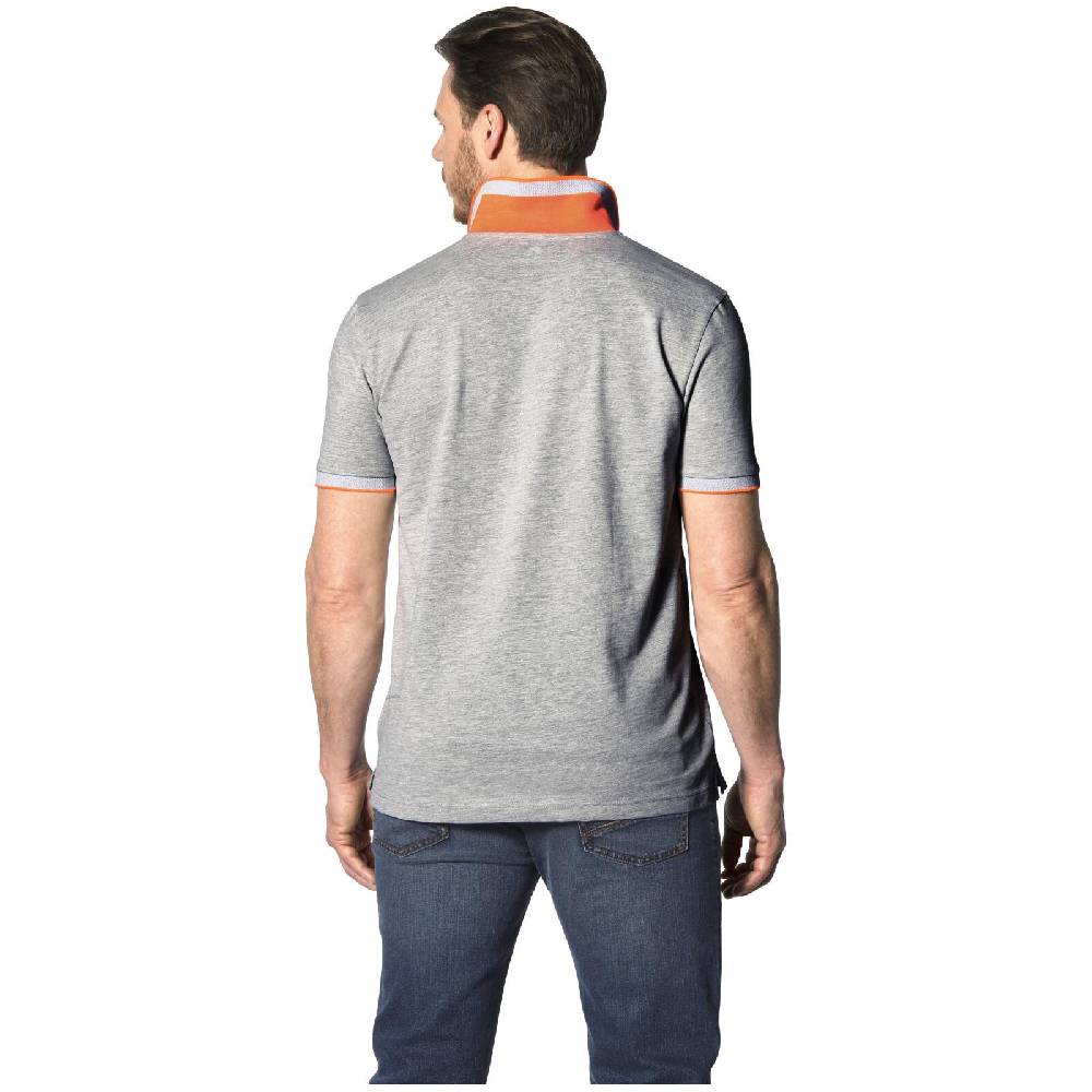 Jan Vanderstorm Doppelpack Poloshirt HARALDFRED Silbergrau Schwarz